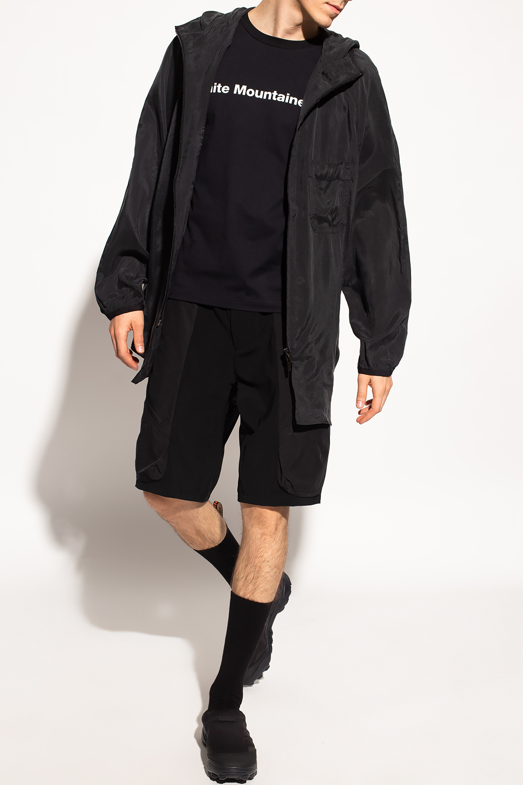 White Mountaineering Shorts with pockets